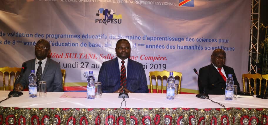 EPSP : Emery Okundji lance l&rsquo;atelier sur la validation des programmes éducatifs des sciences