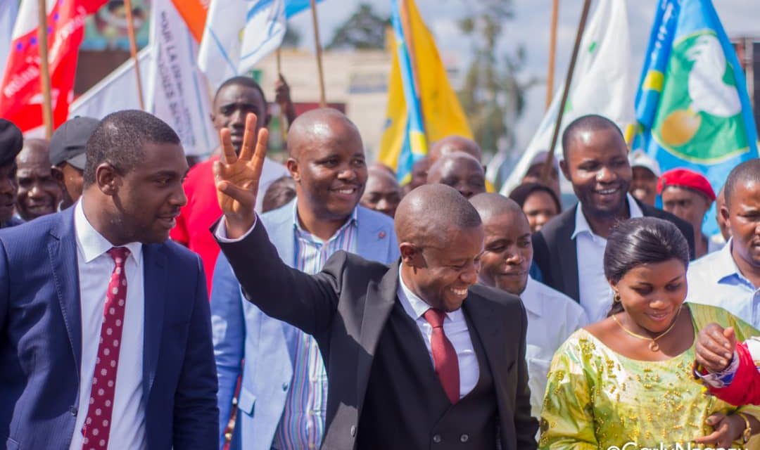 Nord Kivu : Carly Nzanzu acceuilli tel un roi par la population de Goma