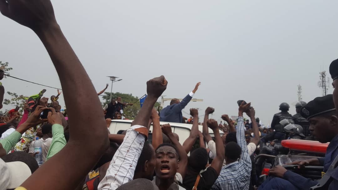 Jean-Pierre Bemba à Kinshasa le 23 juin