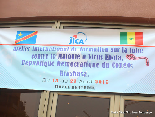 Kinshasa : 30 experts en atelier de renforcement de la riposte contre Ebola