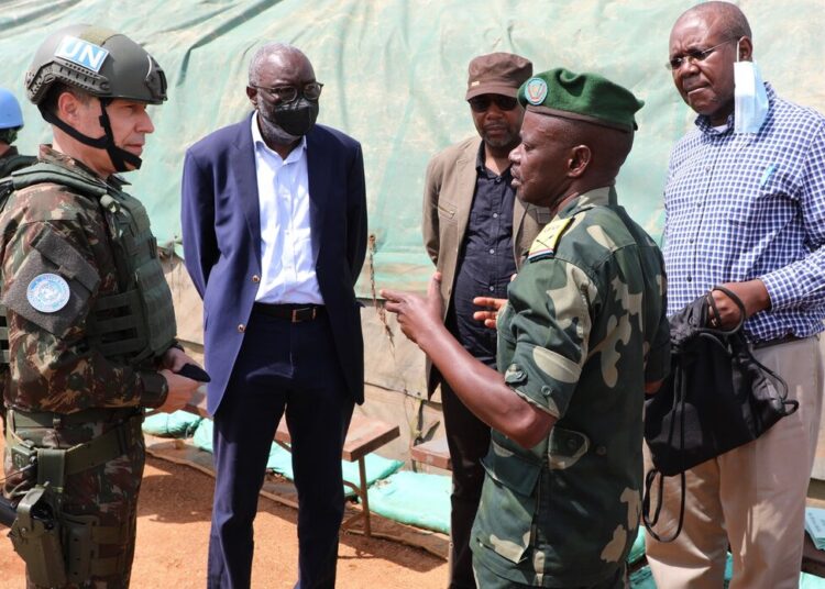 KHASSIM DIAGNE À TCHABI : « LA TRAQUE DES ADF VA PRENDRE UNE NOUVELLE DIMENSION AVEC L’ARRIVÉE DE FORCES SUPPLÉMENTAIRES DE LA FIB »   