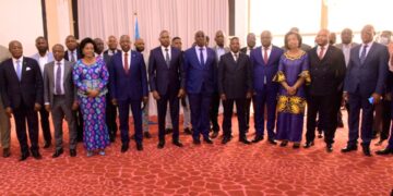 MINISTERE DU PLAN : Christian Mwando Nsimba Kabulo analyse avec ses pairs les doléances de la FEC sur l’amélioration du climat des affaires en RDC