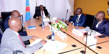 Ministère du Plan : présentation du Groupe Visa par l&rsquo;Anapi à Christian Mwando Nsimba Kabulo