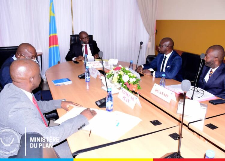 Ministère du Plan : présentation du Groupe Visa par l&rsquo;Anapi à Christian Mwando Nsimba Kabulo