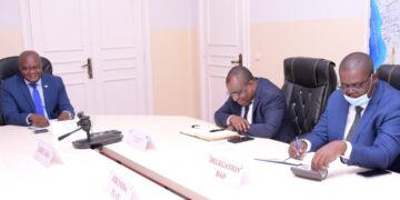 Ministère du Plan: le Vice-Ministre Crispin Mbadu satisfait de la coopération entre la RDC et la BAD