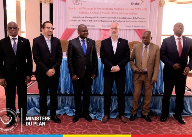 Plan: le vice- Ministre Crispin Mbadu  lance officiellement la vulgarisation de la Politique Nationale de l&rsquo; Aide