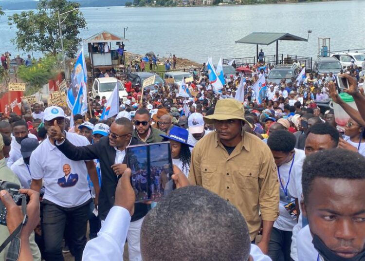 Sud-Kivu : Salomon SK Della est arrivé à Bukavu ce mardi, 2ème étape de sa tournée