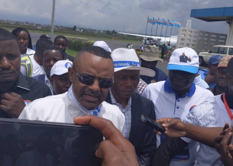 Nord-Kivu : Pour une triple mission, Salomon SK Della séjourne à Goma