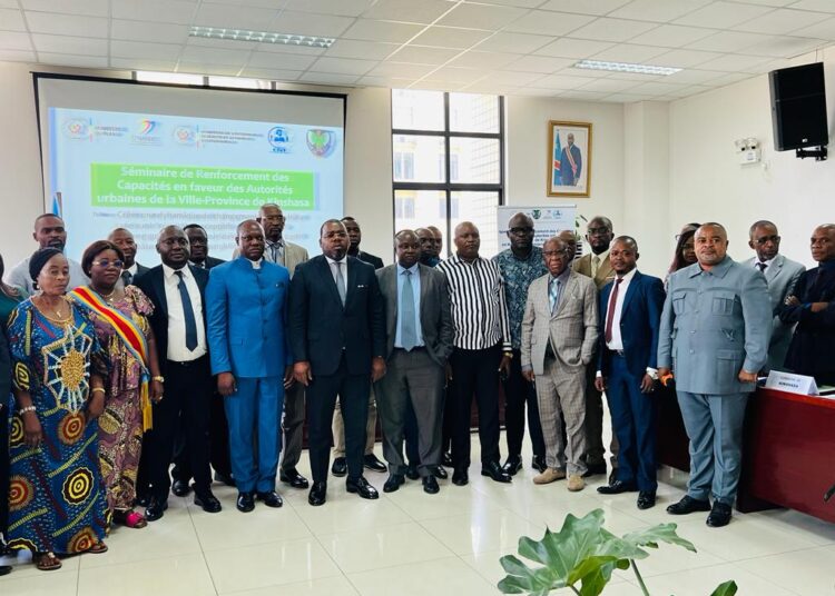 SENAREC : Séminaire de renforcement des capacités en faveur des autorités urbaines de la ville de Kinshasa