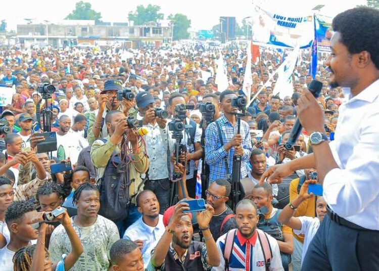 Kinshasa : Constant Mutamba en meeting populaire à la Sainte Thérèse samedi 14 décembre