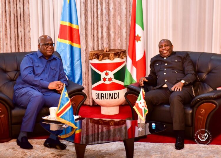 RDC — Burundi : Tshisekedi rencontre Ndayishimiye pour une coopération bilatérale et sécuritaire