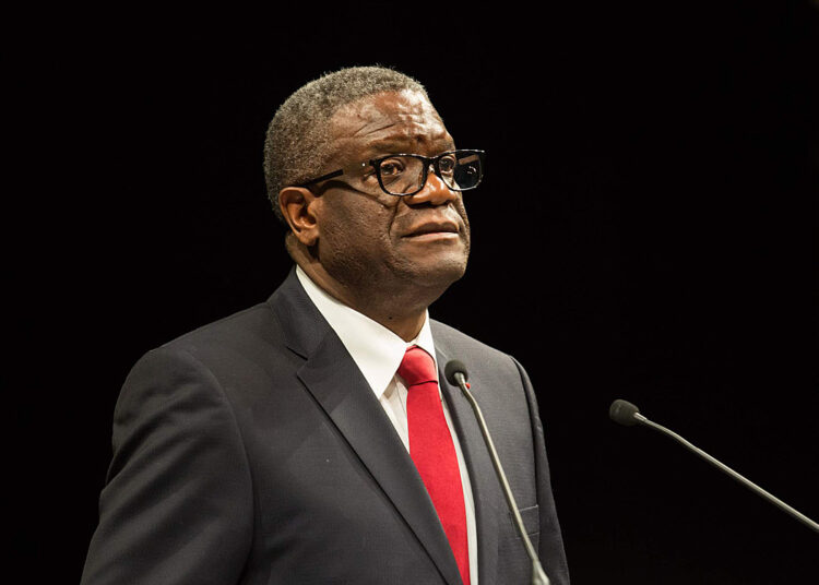 Dr Mukwege juge « inopportune » la révision constitutionnelle 
