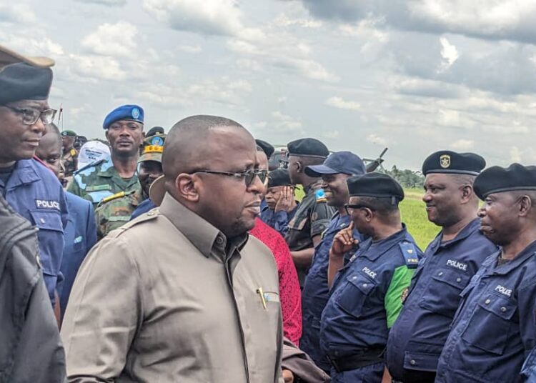 Jacquemain Shabani en mission d’itinérance administrative à Beni et Butembo