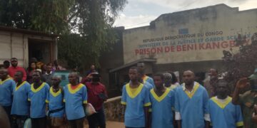 Grâce présidentielle : 117 détenus dont 3 femmes sortent de Kangbayi à Beni