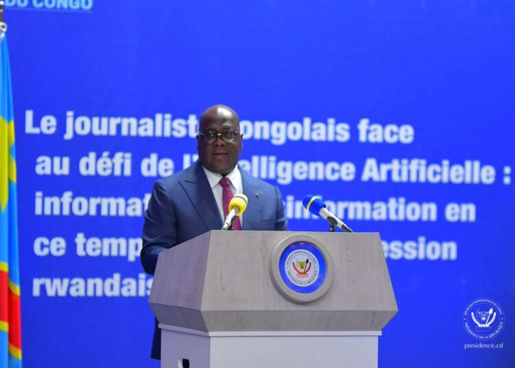 Félix Tshisekedi invite les journalistes à plus de rigueur, d’éthique et de loyauté
