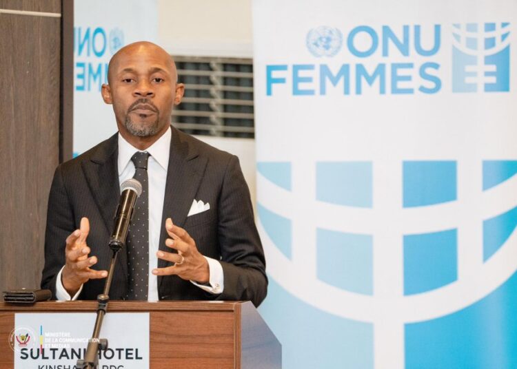 Patrick Muyaya salue le rôle des femmes des médias et plaide pour une pleine participation féminine en RDC
