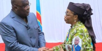 Madeleine Nikomba salue la diplomatie de Tshisekedi qui « fait taire les armes »