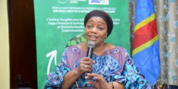 Eve Bazaiba lance les travaux de l&rsquo;atelier sur le « Crédit Bonobo » en RDC