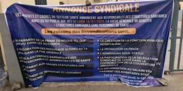 Une grève générale décrétée dans tous les hôpitaux publics à partir de ce lundi