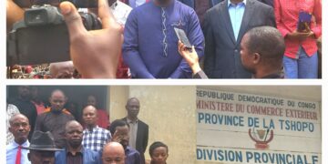 Tshopo : Senold Tandia en visite à la division du Commerce extérieur pour dynamiser le secteur