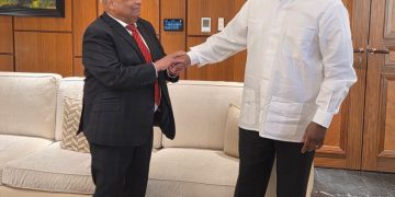 Le Président de la République Félix Tshisekedi reçoit l'homme d'affaires Raphaël Katebe Katoto